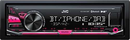JVC KD-X441DBT Digital Media-Receiver mit mit Bluetooth-Freisprechfunktion und Digitalradio DAB+