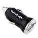 Produktbild Original Rydges® RMT-ZiG1B KFZ USB Netzteil / Ladegerät USB Strom Adapter für Apple iPhone 5 / 5S / 5C / 4 / 4G / 3 / 3G , Handy , Navi , Navigationsgerät , MP3 Player , iPad , iPod , iPod mini , iPod shuffle , iPod classic , iPod nano (Schwarz)