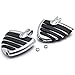 Rider Front & Rear Passenger Footrests Foot Pegs Motor Foot Rests 2PCS Fit For Triumph Speedmaster 2003 2004 2005 2006 2007 2008 2009 2010 2011 2012 2013