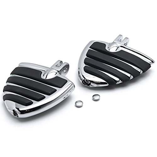 Rider Front & Rear Passenger Footrests Foot Pegs Motor Foot Rests 2PCS Fit For Triumph Speedmaster 2003 2004 2005 2006 2007 2008 2009 2010 2011 2012 2013