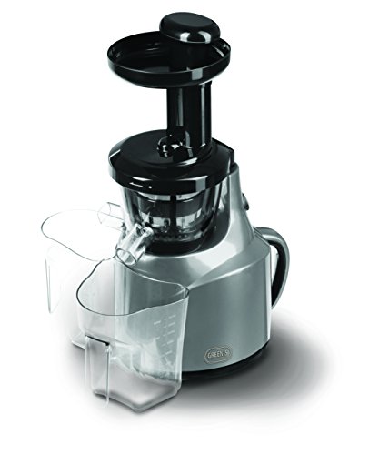 Preisvergleich Produktbild Greenis Slowjuicer Entsafter / Saftpresse SILBER