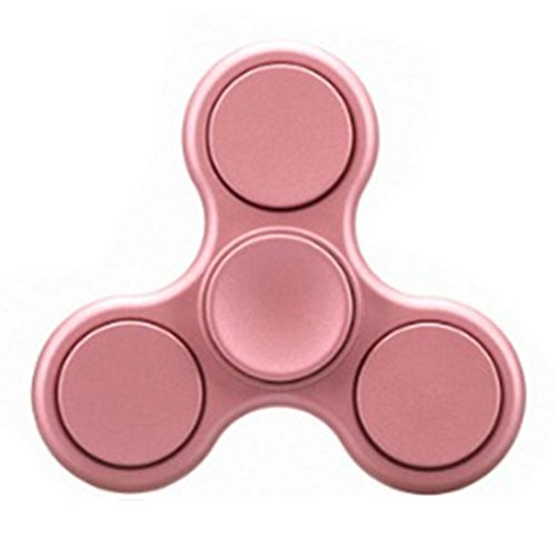 Walwh Tri Fidget Spinner EDC Focus Toy for ADD / ADHD / Anxiety and Autism Adult Children Rose Golden Walwh Tri Fidget Spinner EDC Focus Toy for ADD / ADHD / Anxiety and Autism Adult Children Rose Golden