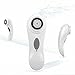Rantizon 2-in-1 Electric Facial Brush Advanced Sonic Cleansing System Professional Pore Facial Cleaning Brush IPX7 Waterproof Exfoliator Cleanser SPA Facial Massager Wireless Charging technology with 2 Replacement Heads for Body&Face All Skin Type