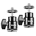 Price comparison product image SMALLRIG Ball Head Mount(2 Pack) with Cold Shoe Adapter for DSLR Camera Gopro-2059