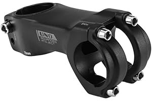 FOMTOR Vástago de Bicicleta, Vástago 31.8 Potencia, Vástago de MTB Ajustable, Vástago de Manillar de Bicicleta, para Bicicleta, Bicicleta de Carretera, MTB, BMX, Ciclismo