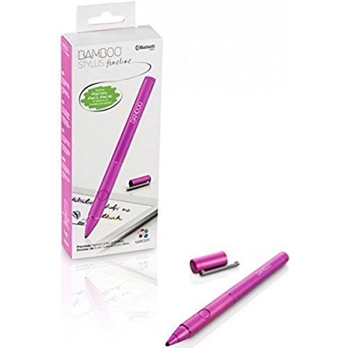 Wacom CS-600CP Bamboo Stylus Fineline Präzisions-Eingabestift mit 1,9mm dünner Spitze für iPad mini, iPad 3, iPad Air und neuere Geräte, pink - 3