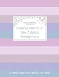 Image de Adult Coloring Journal: Codependents of Sex Addicts Anonymous (Floral Illustrations, Pastel Stripes)