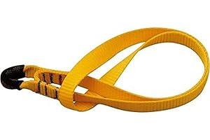 Miller Webbing Strap Anchorage Sling, 1.5M Length, Yellow Polyester Webbing 23 mm, Tubular Webbing 24 mm, Lightweight, 1002919
