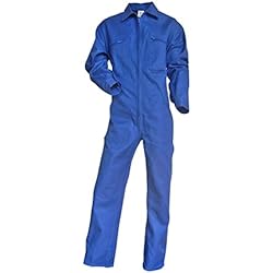 LMA TALOCHE Combinaison simple fermeture col chevalier, Bleu Bugatti, Taille 1 (XS)