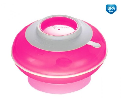 Warmer bowl UFO with double suction ring