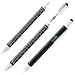 Produktbild TXY Nützliche Gadgets für Herren, Multifunktionale Stifte für Herren, Geschenkidee, Stylus-Stift für Touchscreen, Kugelschreiber mit Skalen/Lineal, Wasserwaage, Set mit kleinen Schraubendrehern (Schlitz und Kreuzschlitz), Geschenke für Männer