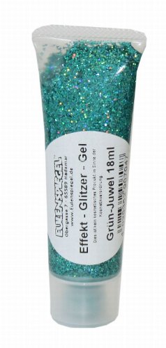 Eulenspiegel 907047 – Glitzergel Grün Juwel, 18 ml - 2