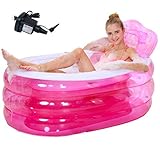✔ Equipado con un respaldo y un cojín de esponja, que le brinda la experiencia de baño más cómoda.