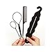 Sea Team 20pcs/Set DIY Hair Accessories French Braids Fishtail Ponytails Maker Hair Braiding Tool Hair Grips Pin Rope Bun etc.