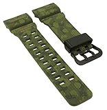 Casio G-Shock Ersatzband Uhrenarmband Resin Band grün Camouflage GG-1000BTN-1A