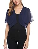 ✔ Resalte su grado de vestimenta: agregue un sentido de jerarquía a su vestimenta cuando haga coincidir este encogimiento de gasa con volantes con su vestido, camiseta, camisola, vestidos sin mangas, etc.