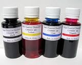tinta a granel para impresoras hp InternetCartridges 4 x 100ml Bulk de tinta recargas para Epson Impresoras y sistemas de CISS