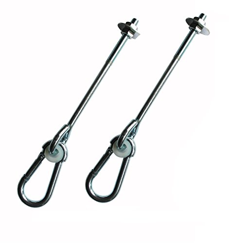 HIKS® 2 Ganchos Tipo O para Escalada M10