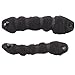 HENGSONG Foam Sponge Clip Curler Ring Twist Tool Hair Styling Donut Bun Former Maker, 2PCS (Black)