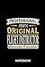 Produktbild Professional Original Flight Instructor Notebook of Passion and Vocation: 6x9 inches - 110 lined pages • Perfect Office Job Utility • Gift, Present Idea