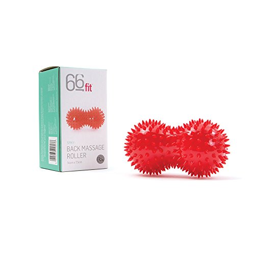 66fit Peanut Massageball Roller, Igelball-Roller gegen Muskelkater und Schmerzen - 3