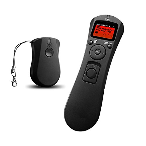 spécifications QUMOX LCD Temps sans fil Lapse Intervalomètre Télécommande Retardateur Déclencheur pour Nikon Canon Pentax Samsung appareils photo reflex