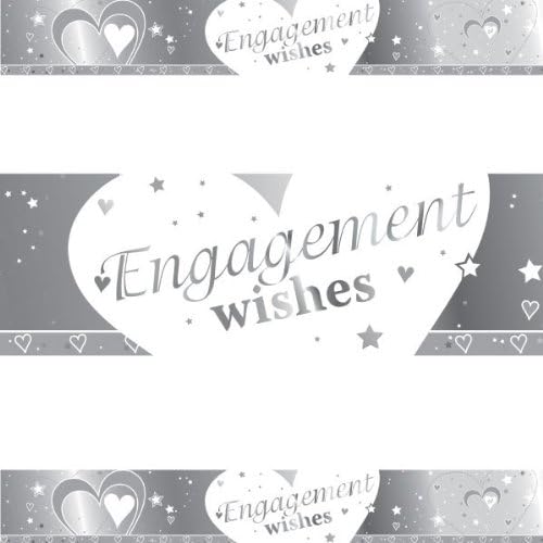 Creative Party Engagement Foil Banner (Std)