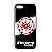 Produktbild Einfach Fc Logo Pattern Eintracht Frankfurt Hülle Schutzhüllen Für Apple Iphone 5/5S/SE, Tpu Mit Hart Pc Zurück Schutzhülle Eintracht Frankfurt Logo Hülle, Apple Iphone 5/5S/SE Eintracht Frankfurt Hülle Etui Huelle