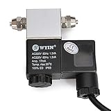  Producto nuevo 1 pieza 220 V válvula de solenoide magnético noche tiempo sistema de co2 DIY acuario regulador