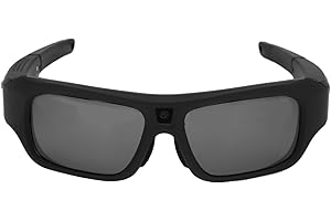 AKOZON Smart Video Recording Sunglasses 2K Ultra HD Video Sunglasses with Built-in 128GB Memory and Polarized Protection Safety Lenses for Outdoor Sports