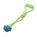 Produktbild fgghfgrtgtg Beißfest Pet Toys Baumwolseil Hundekugel Zahnreinigung Kauen-Katze-Welpen-Spielzeug