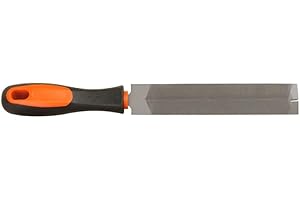 GEAKV FBGood - Limas de cono con forma de pluma, herramienta de afilado de sierra de mano, lima conformada lima de serrado lima de madera para dientes finos, hoja de molienda lima de plástico, lima prisma