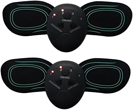 JTKENS Wireless Abdominal Muscle Massager EMS Body Slimming Muscle Exerciser For Abdomen/Arm Training (Two arm machines)