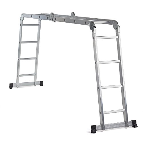 MULTIFUNKTIONSLEITER 6 IN 1 ALUMINIUM LÄNGE 4,75 M / 2016 - 2