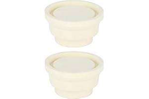 Fybida Bouchon D'échelle de Piscine, 2 Pièces Bouchon en Caoutchouc pour échelle de Piscine Accessoire de Piscine pour échelles de Piscine