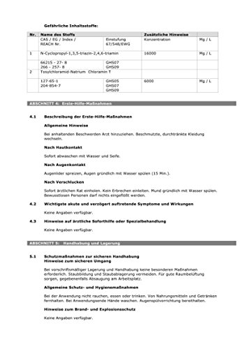 Wurmmittel Fische, Parasitenmittel Koi – wurmfrei, karpfenlausfrei, Parasitenbekämpfung mit Cyromazin – beseitigt schonend, dauerhaft und nachhaltig Würmer und andere Parasiten im Koiteich und am Koi. Tomodachi Wurmfrei Pro 1L Cyromazin Konzentrat ausreichend für 50.000L Teichwasser - 4