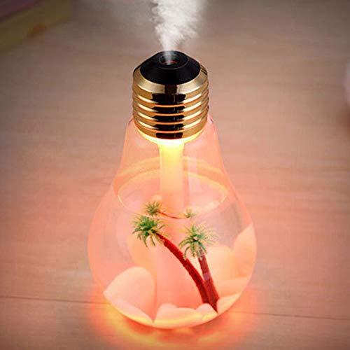 Preisvergleich Produktbild Elviray Bunter Glühlampe-Befeuchter-Farbnachtlicht