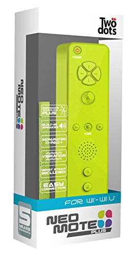 Preisvergleich Produktbild TWODOTS neomote Wii U Plus Green Gamepad