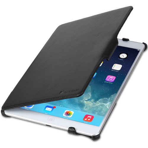 GreatShield VANTAGE Multi-Stand Leather Case for Apple iPad Air – Black - 5