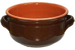 Colì Tegame Ciotola Alta in Terracotta Linea Bruna Diametro 17cm per sughi zuppe minestroni