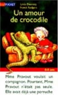 jaquette livre Un amour de crocodile