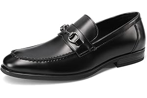 QUEEN HELENA Scarpe Eleganti Uomo Loafer Mocassini con Fibbia U1811