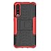 Price comparison product image SsHhUu Huawei P20 Pro 2018 Case, Tough Heavy Duty Shock Proof Defender Cover Dual Layer Armor Combo Protective Hard Case Cover for Huawei P20 Pro 2018 (6.1") Red