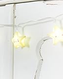A Lovely Little Company – String lights Stars – Lichterkette – Sterne gelb – 1,1 Meter lang - 2