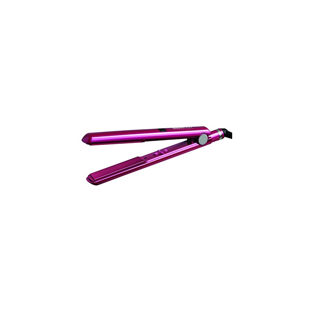 BaByliss Pro Advanced Ceramic Styler Hair Straightener Pink Hair