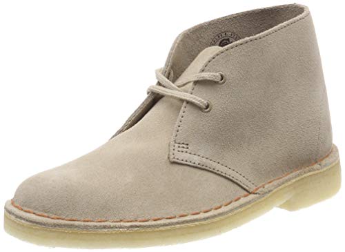 Clarks Originals Boot, Stivali Desert Boots Donna, Beige (Sand Suede-), 38 EU