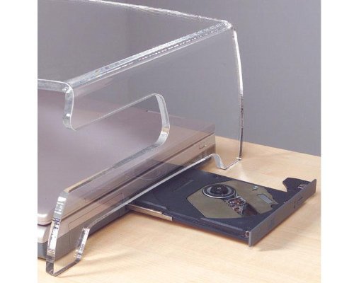 Dataflex 650 LCD Monitorständer (Tragkraft max. 15kg, bis 39,1 cm (15,4 Zoll) Bildschirmdiagonale, mit Aussparung für Laufwerkzugang und Kabel) hellacryl - 3