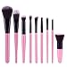 Koly Pro 9Pcs Cosmetic Brush Makeup Brush Sets Kits Tools eyeshadow brush (D)