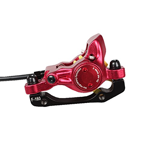 ZOOM Hydraulik Fahrrad vorne / hinten Scheibenbremse Set MTB Mountain Bike Öl Scheibenbremse Rotor Hebel - 7
