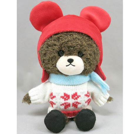 Preisvergleich Produktbild Bear school stuffed (Mokomoko Jackie / Nordic knit)